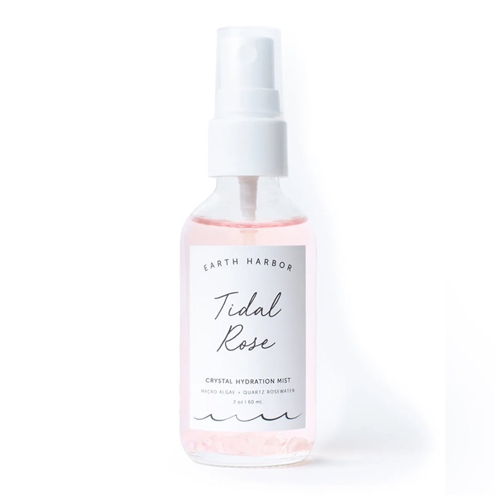 Earth Harbor Tidal Rose Crystal Hydration Mist - Pink